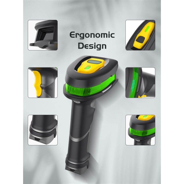 NG BAR-2404 ΕΝΣΥΡΜΑΤΟ BARCODE SCANNER, 2D, USB