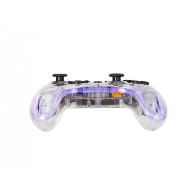MARVO GT88 ΑΣΥΡΜΑΤΟ ΧΕΙΡΙΣΤΗΡΙΟ, ΔΙΑΦΑΝΟ ΜΕ LED, PS4, IOS, ANDROID, PC