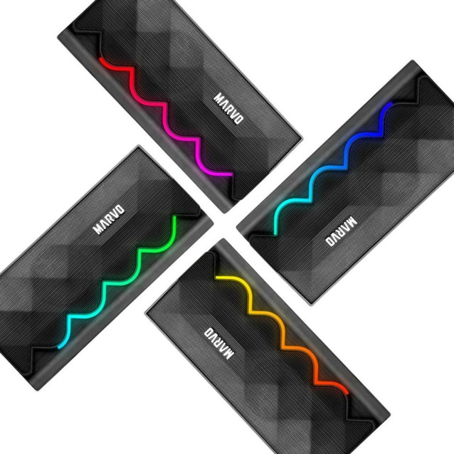 MARVO SG-269 RGB GAMING SPEAKER, 3.5MM, BLUETOOTH