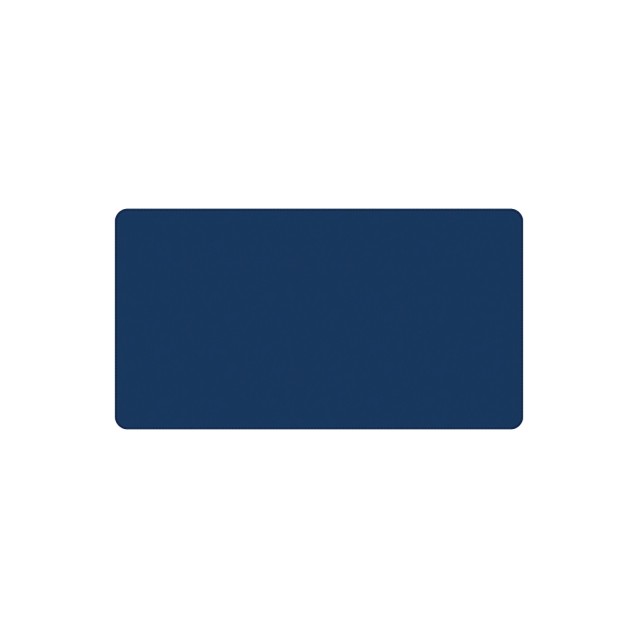 XL Δερμάτινο mousepad διπλής όψης, λαδί-βαθύ μπλε, 800x345x1.8mm.