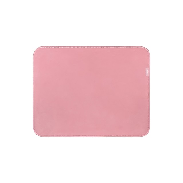 Δερμάτινο mousepad σε ροζ χρώμα, 350x270x3mm.