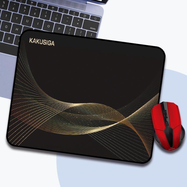 KAKUSIGA mouse pad KSC-1162, 26x21x0.2cm, μαύρο