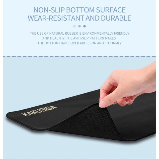 KAKUSIGA mouse pad KSC-1162, 26x21x0.2cm, μαύρο