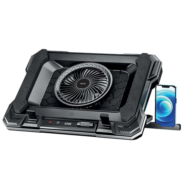NOD SUB-ZERO Notebook Cooler RGB για laptop έως και 17.3"