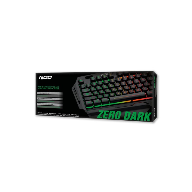 Gaming Πληκτρολόγιο NOD Zero Dark US - Black