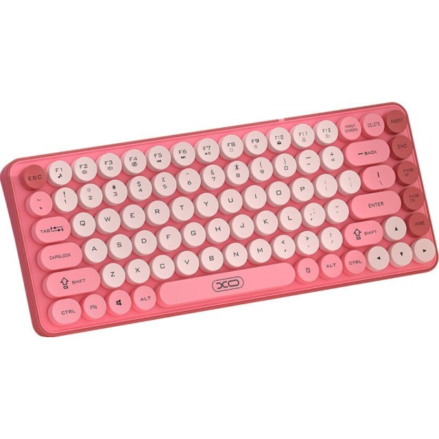 XO KB-12 PINK COLOR Ασύρματο πληκτρολόγιο