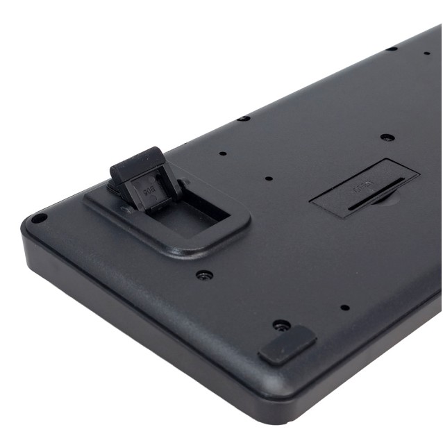 POWERTECH set ασύρματο ποντίκι & πληκτρολόγιο PT-1541, 2.4GHz, αθόρυβο, μαύρο