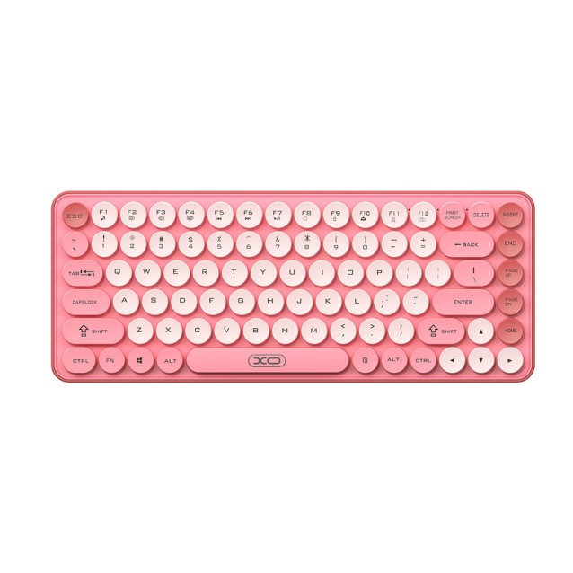 XO KB-12 PINK COLOR Ασύρματο πληκτρολόγιο