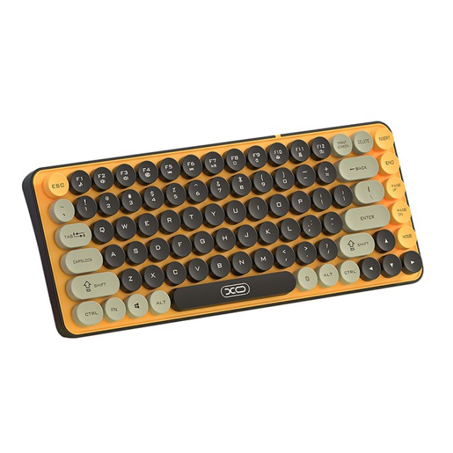 XO KB-12 YELLOW COLOR Ασύρματο πληκτρολόγιο