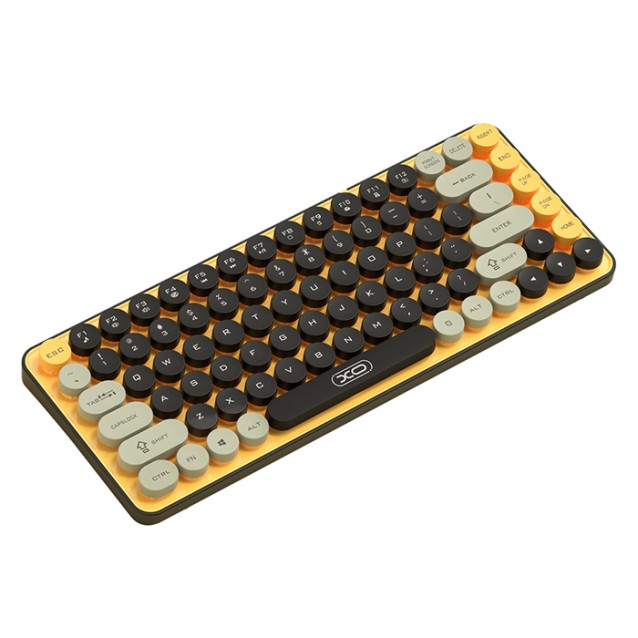 XO KB-12 YELLOW COLOR Ασύρματο πληκτρολόγιο