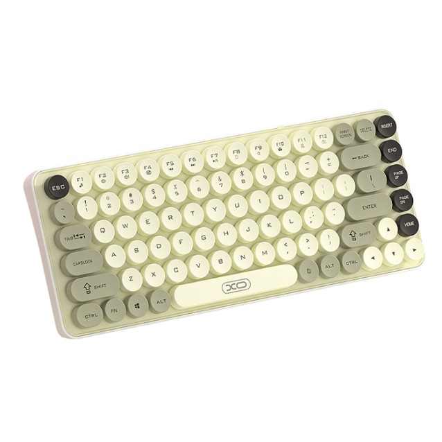 XO KB-12 GREY COLOR Ασύρματο πληκτρολόγιο