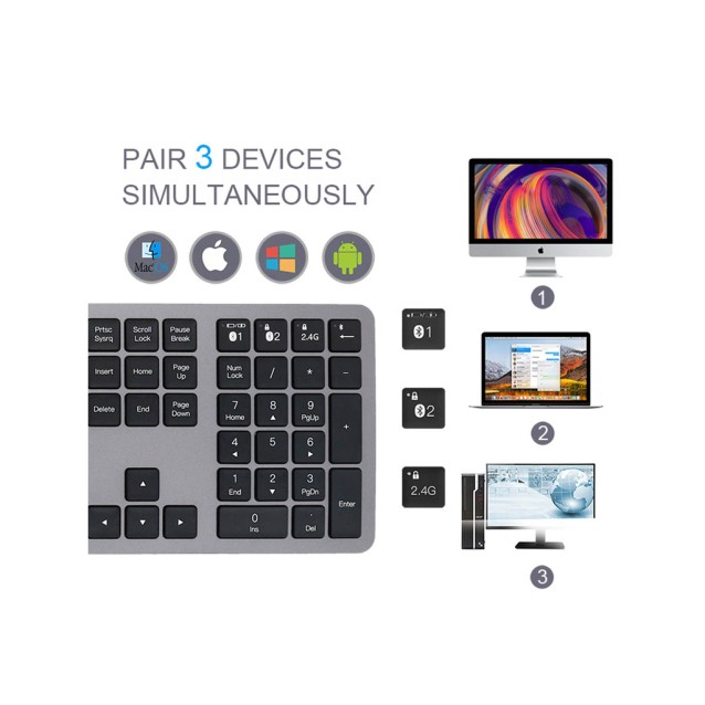 BK9418 ΑΣΥΡΜΑΤΟ ΠΛΗΚΤΡΟΛΟΓΙΟ