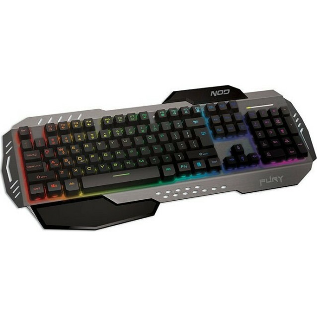 Gaming Πληκτρολόγιο NOD Fury palmrest - Black