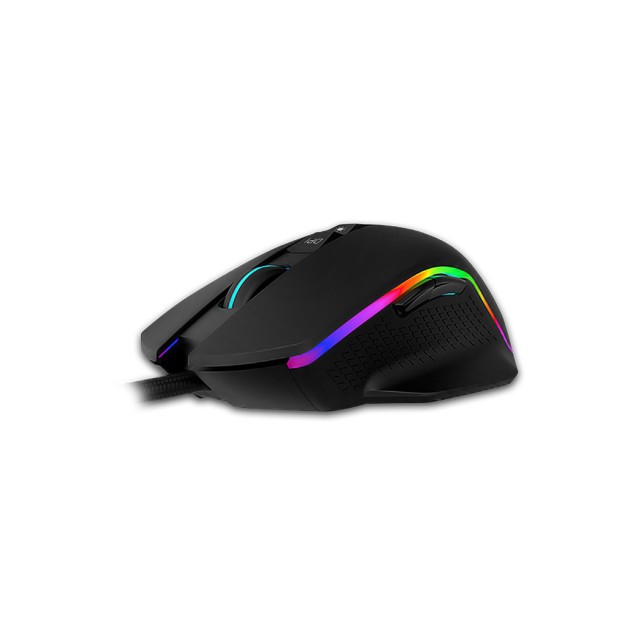 Ενσύρματο RGB gaming mouse, με ανάλυση έως και 6400 DPI.