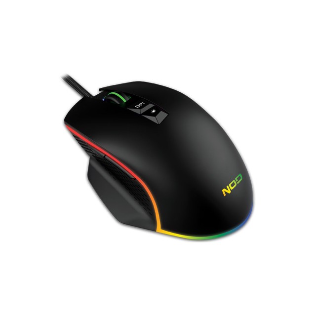 Ενσύρματο RGB gaming mouse, με ανάλυση έως και 6400 DPI.