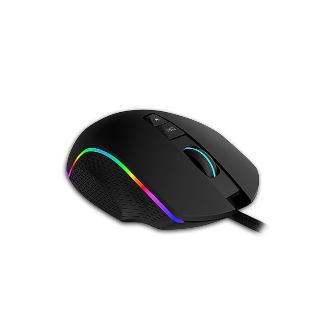 Ενσύρματο RGB gaming mouse, με ανάλυση έως και 6400 DPI.