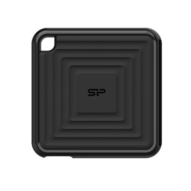 SILICON POWER εξωτερικός SSD PC60, 2TB, USB 3.2, 540-500MB/s, μαύρος
