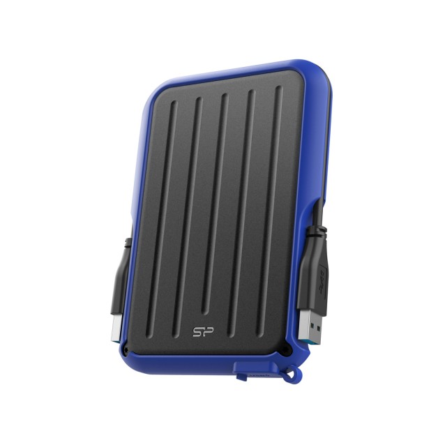 SILICON POWER εξωτερικός HDD Armor A66, 1TB, USB 3.2, μπλε