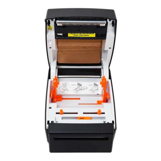 POWERTECH θερμικός εκτυπωτής ετικετών PT-1510, USB/Ethernet/Serial, auto cutter, μαύρος