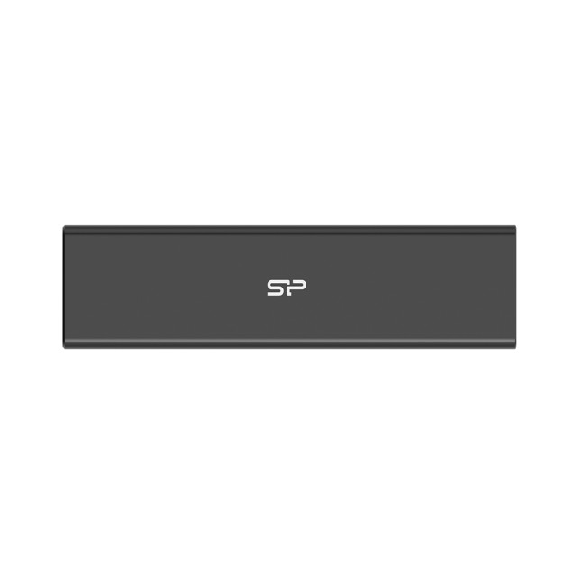 SILICON POWER θήκη για M.2 PCIe NVMe/SATA SSD PD60, tool free, 10Gbps, μαύρη