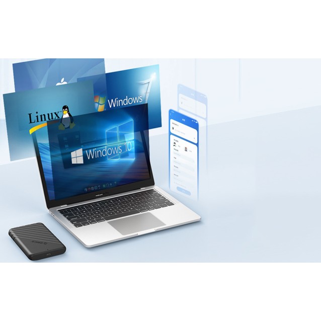 ORICO θήκη για 2.5" SATA HDD/SSD 25PW1C-C3, 5Gbps, μαύρη