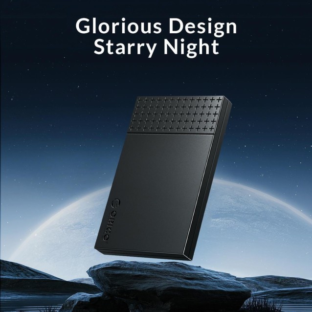 ORICO θήκη για 2.5" SATA HDD/SSD 2526U3-V1, 5Gbps, μαύρη
