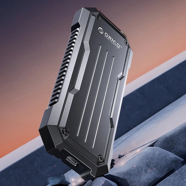 ORICO θήκη για M.2 NVME/NGFF SSD OXS2C3-G2, 10Gbps, γκρι