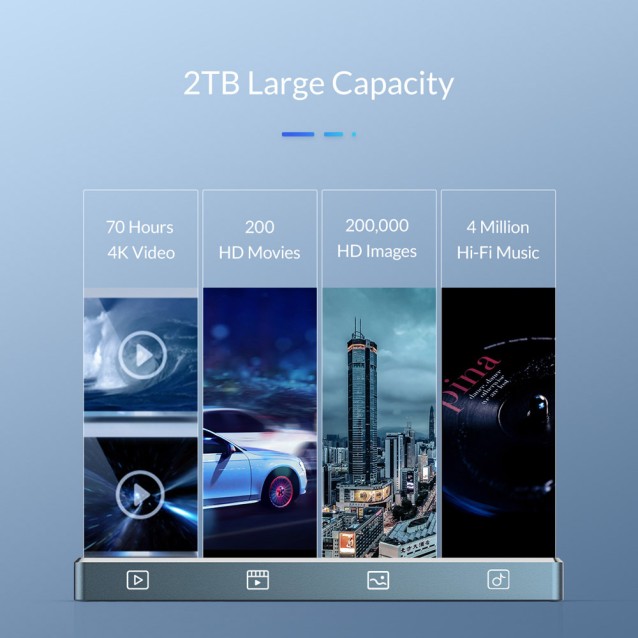 ORICO θήκη για Μ.2 B key SSD TCM2F-C3, USB3.1, 5Gbps, έως 2TB, μαύρο