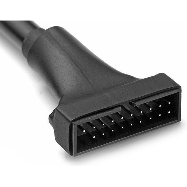 POWERTECH καλώδιο USB 2.0 9pin σε USB 3.0 20pin CAB-U046, 0.20m