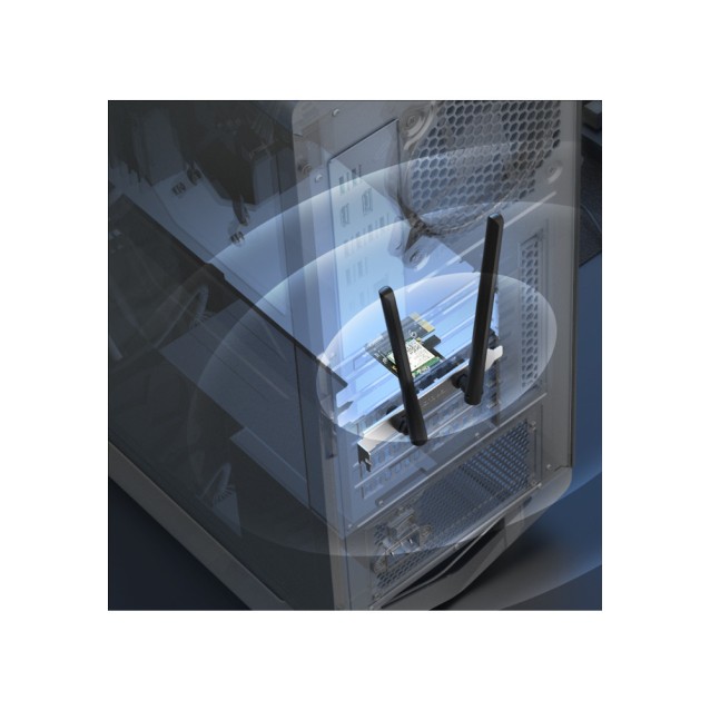 MERCUSYS κάρτα δικτύου WiFi 6 & Bluetooth MA80XE, 3000Mbps AX3000, PCIe, V2.0