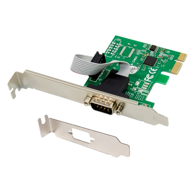 POWERTECH κάρτα επέκτασης PCIe σε serial ST328, 115.2Kbps, ASIX AX99100 POWERTECH κάρτα επέκτασης PCIe σε serial ST328, 115.2Kbps, ASIX AX99100