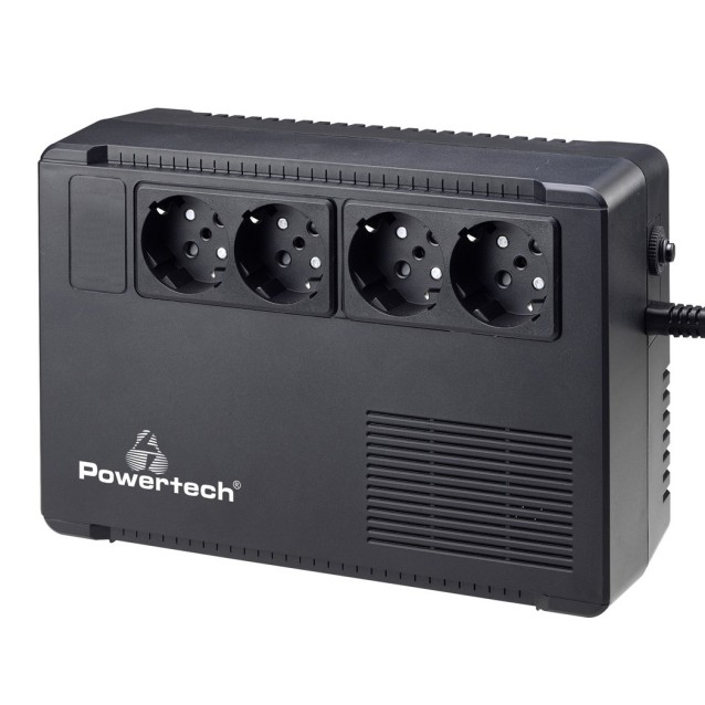 POWERTECH UPS Line Interactive PT-950C, 950VA/570W, 4x schuko