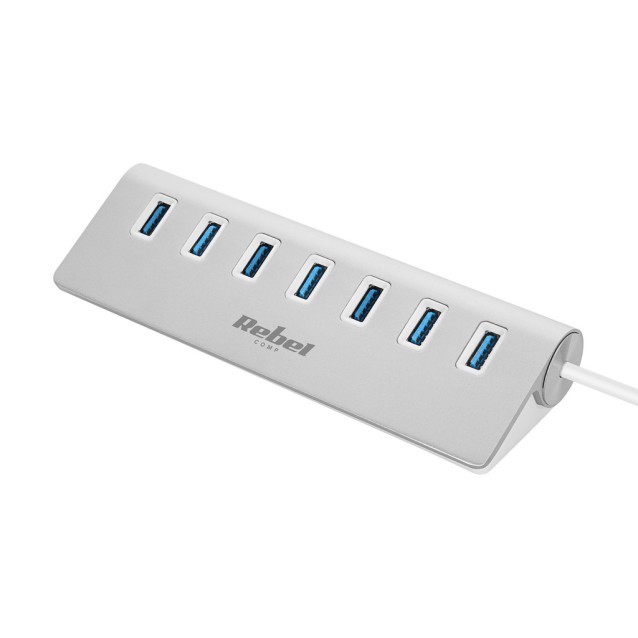 Hub 7 Θυρών USB 3.0 με σύνδεση USB-A Rebel