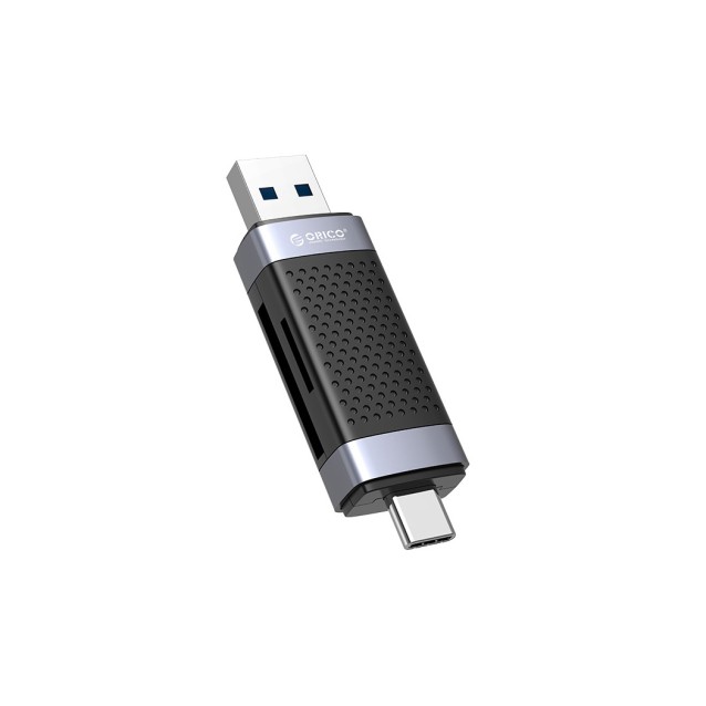 ORICO card reader CD2D-AC3 για SD & Micro SD, USB-C & USB 3.0, μαύρο