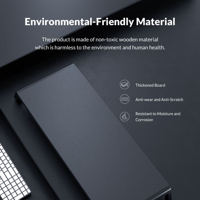 ORICO επιτραπέζια βάση οθόνης/laptop HSQ-M1, μαύρη