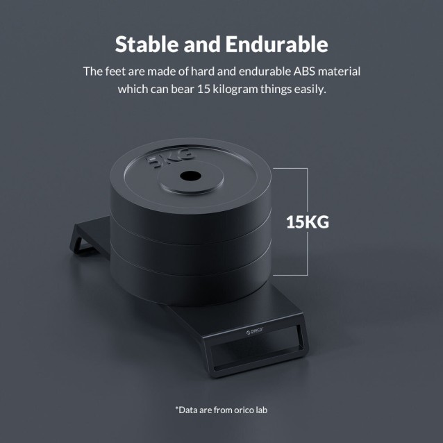 ORICO επιτραπέζια βάση οθόνης/laptop HSQ-M1, μαύρη