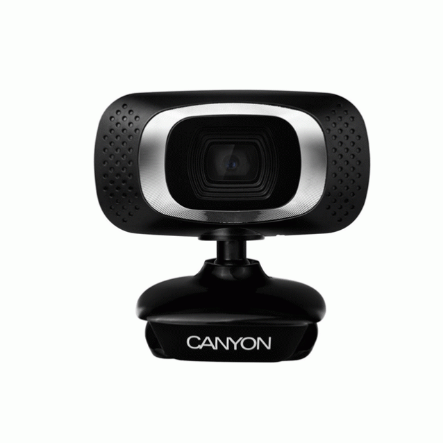 Webcam Canyon (CNE-CWC3N) - Ανάλυση HD - USB - Black