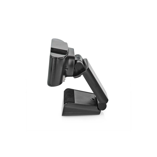 Web Camera Full HD 1080P με σταθερή εστίαση και ενσωματωμένο μικρόφωνο. NEDIS WCAM100BK
