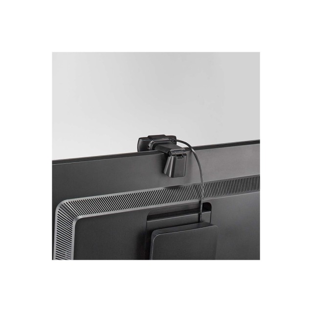 Web Camera Full HD 1080P με σταθερή εστίαση και ενσωματωμένο μικρόφωνο. NEDIS WCAM100BK