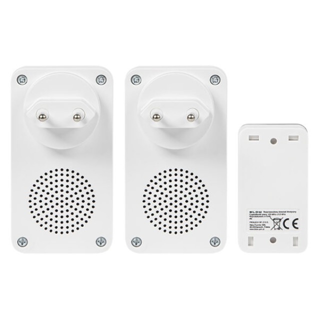 Ασύρματο Κουδούνι 2 προς 1 KINETIC DK-21 Blow λευκό