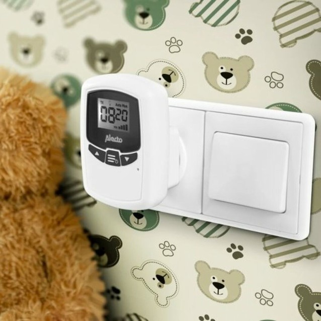 ALECTO DBX-80 Ασύρματη ενδοεπικοινωνία (baby monitor) με οθόνη ενδείξεων και εμβέλεια έως και 3000m.