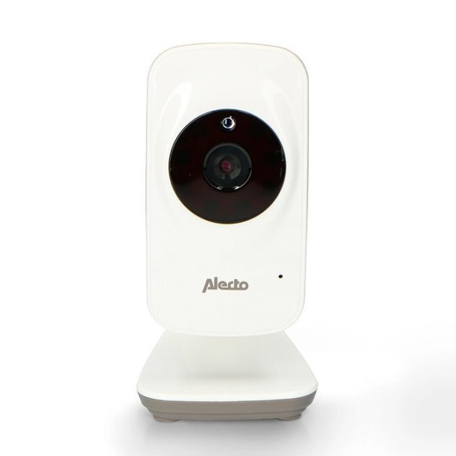 ALECTO DVM-71 Full Eco Ασύρματη ενδοεπικοινωνία (baby monitor), τεχνολογίας FHSS 2.4GHz με δυνατότητα αμφίδρομης επικοινωνίας, κάμερα και έγχρωμη οθόνη 2.4" σε λευκό χρώμα.