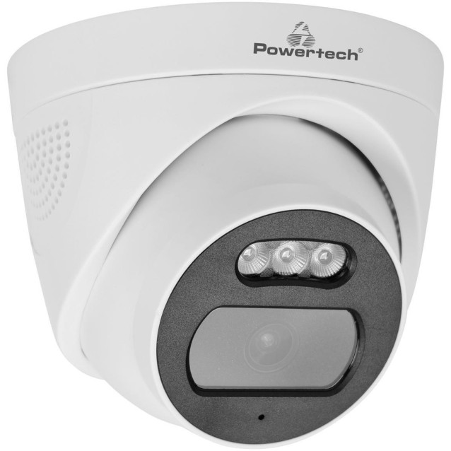 POWERTECH NVR καταγραφικό με 4 κάμερες PT-1233, 4K, 4MP, 9 κανάλια