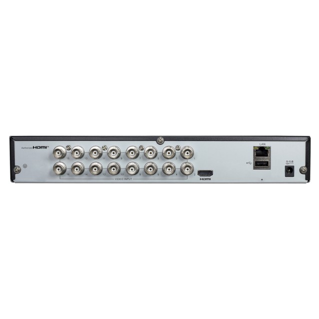 POWERTECH XVR υβριδικό καταγραφικό PT-1597, 5MP, H.264/H.265, 16 κανάλια