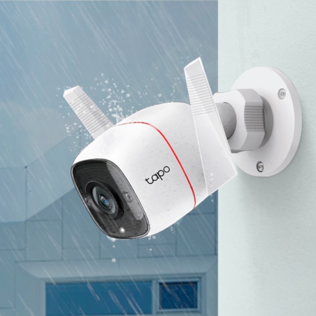 TP-LINK smart camera TAPO-C310, 3MP, ανίχνευση κίνησης, IP66, Ver. 1.0