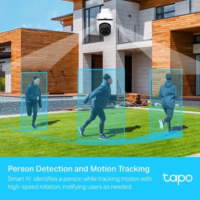 TP-LINK smart κάμερα Tapo C500, 1080p, PTZ, Wi-Fi, IP65, Ver. 1.0