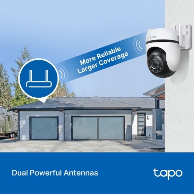 Tp-Link Tapo C520WS Outdoor Pan Tilt Security WiFi Camera