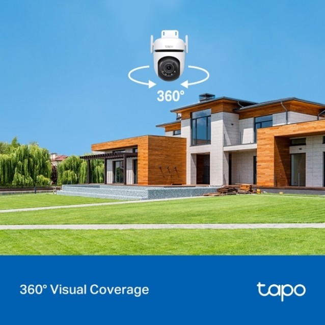 Tp-Link Tapo C520WS Outdoor Pan Tilt Security WiFi Camera