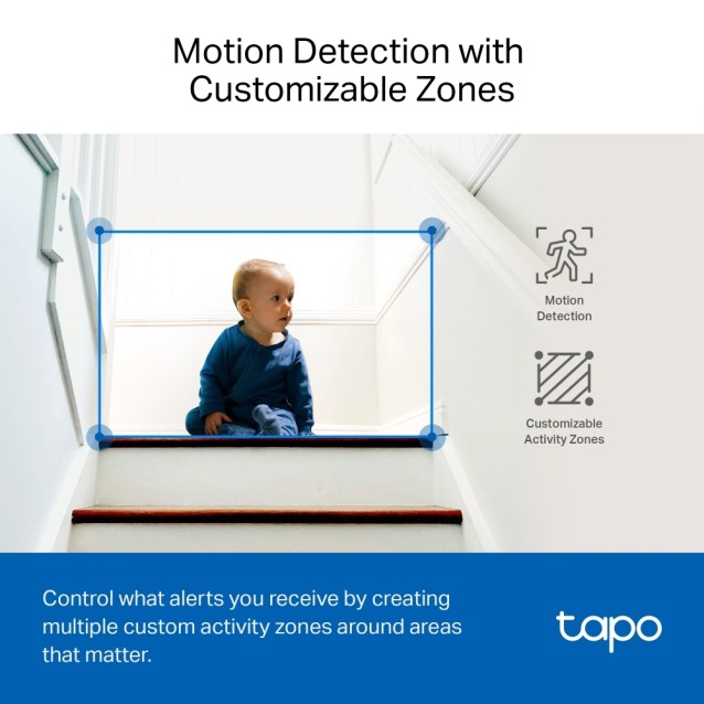 TP-Link Pan Tilt Home Security Wi-Fi Camera Tapo C220