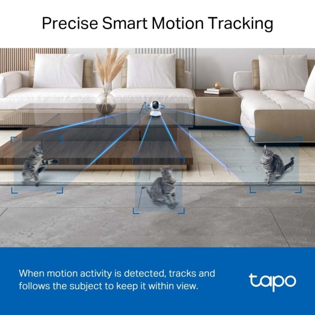 TP-Link Pan Tilt Home Security Wi-Fi Camera Tapo C220